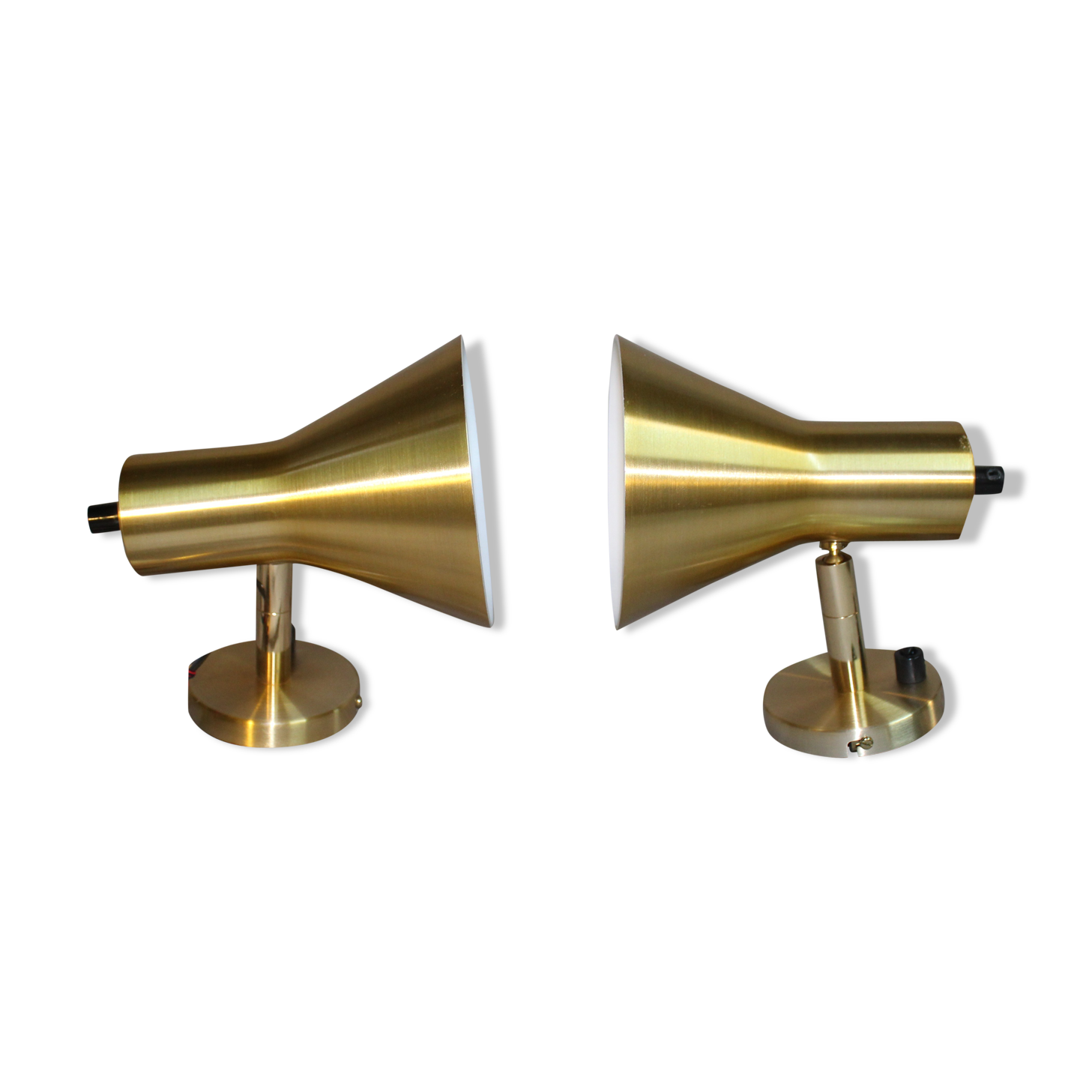Vintage golden sconces