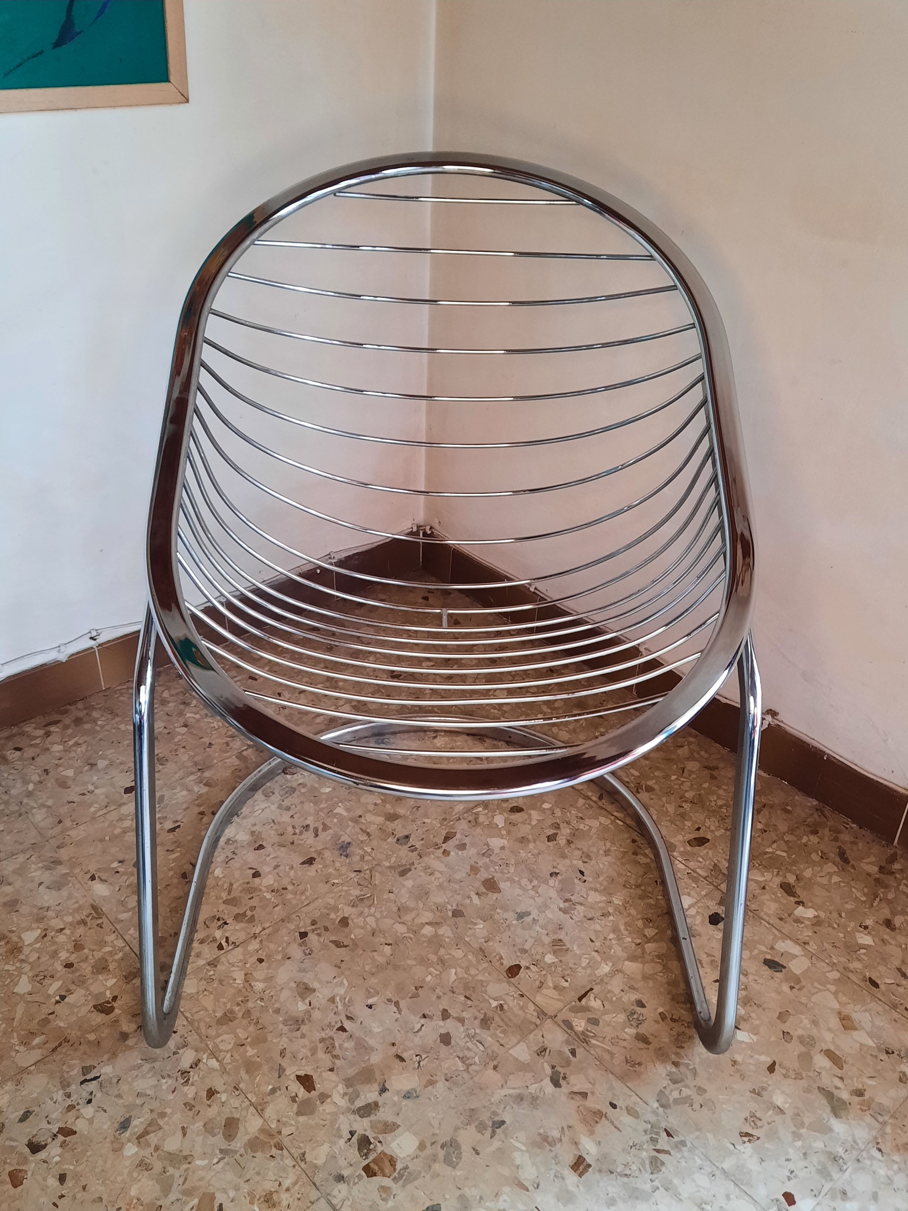 Eggchair armchair for Rima, Italy, 70s