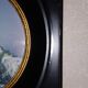 Old miniature paintings ebony frame