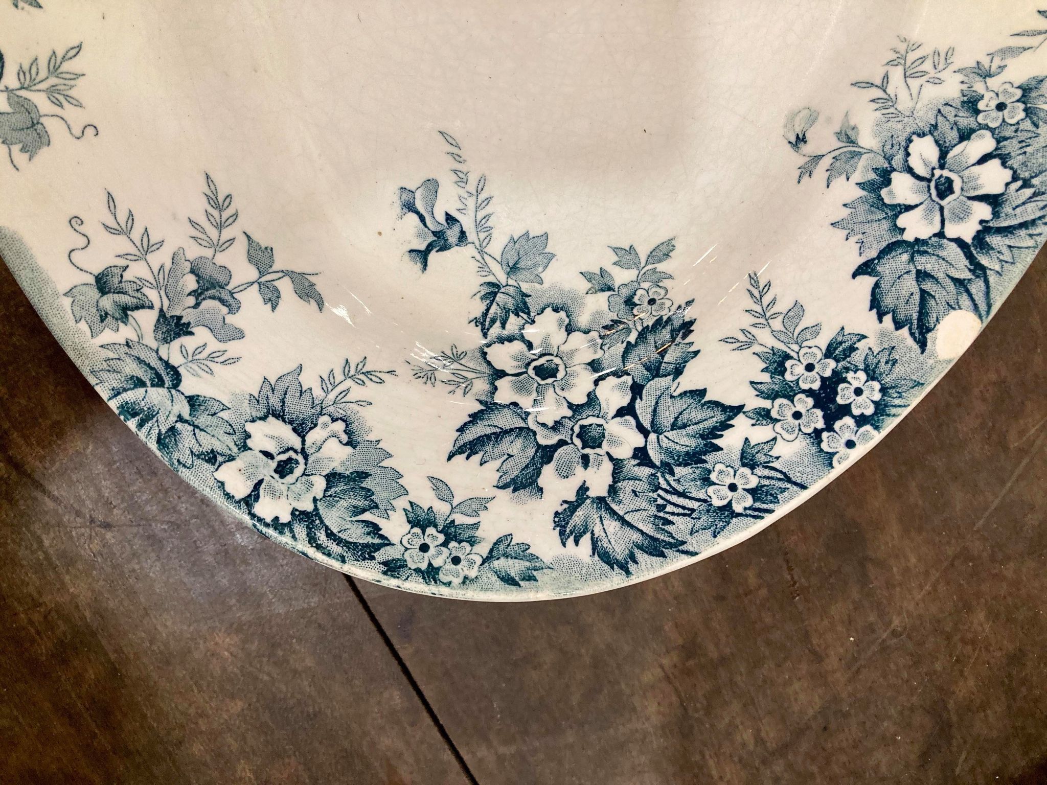 Oval dish Terre de Fer Saint-Amand - Hamage model Mare-Louise