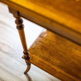 Antique Sewing Table with Inlaid Top, 1890s