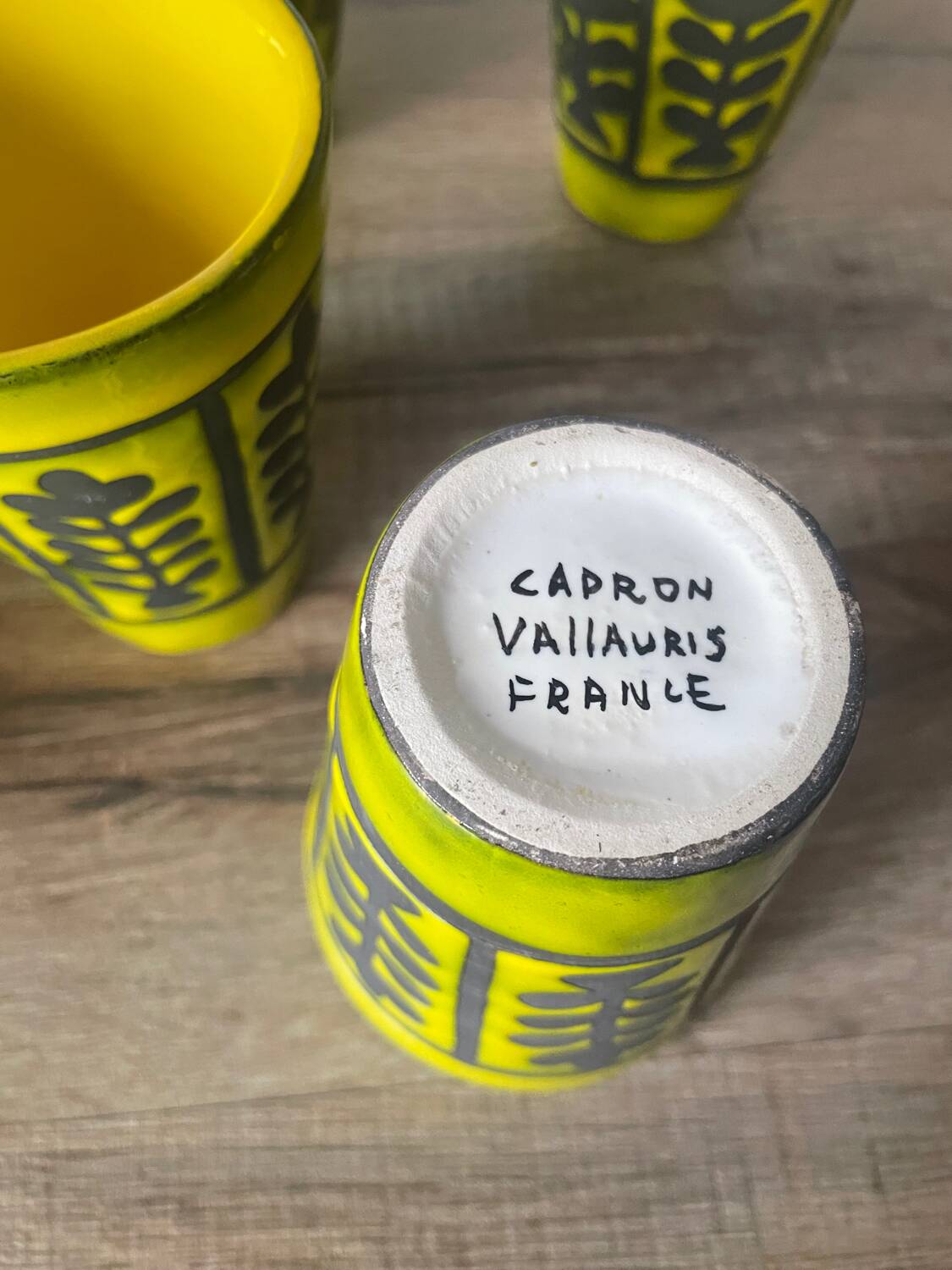 Vallauris capron mugs
