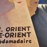 Air france poster - air orient