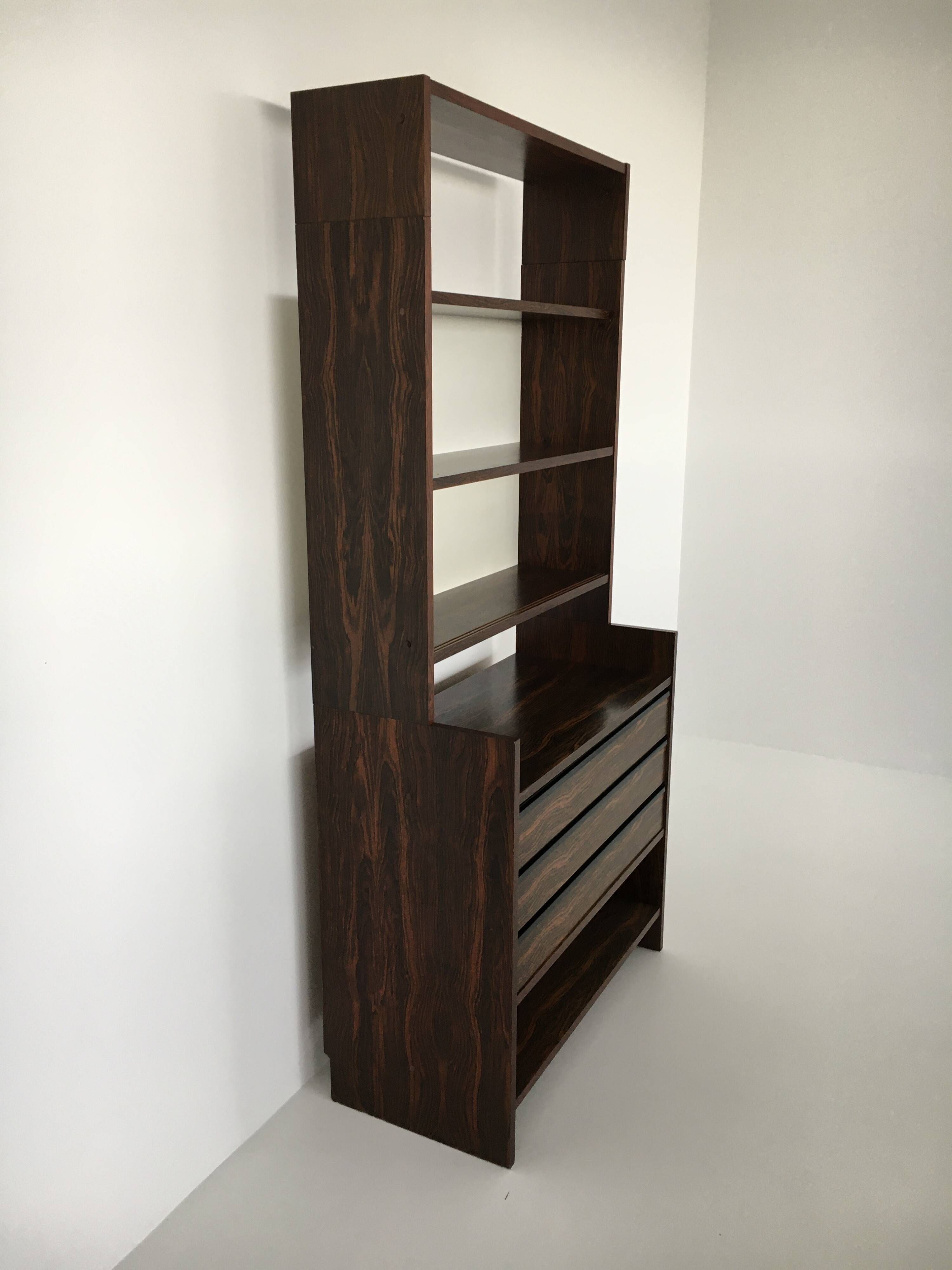 Poul Cadovius for klm rosewood cabinet, 1970’s