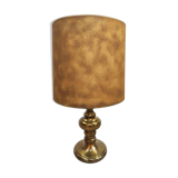 Vintage brass Hollywood Regency table lamp 1960