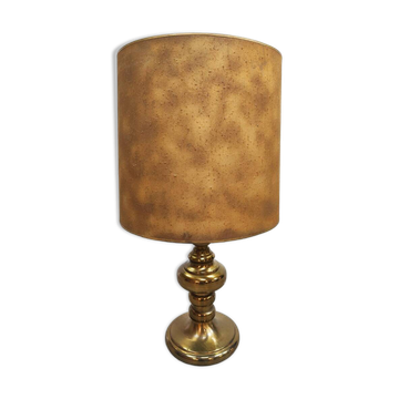 Lampe de table en laiton style Hollywood Regency 1960
