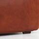 Brown leather 2-seater sofa Coronado by Tobia Scarpa for B&B Italia, Italy ca. 1960
