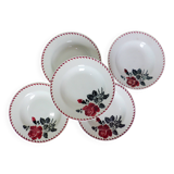 5 soup plates from St Amand Café Mars 210428