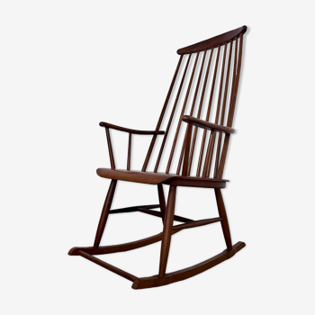 Rocking-chair design suédois des années 70