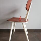 2 vintage Czech wooden chairs, Ton ex Thonet, 1960