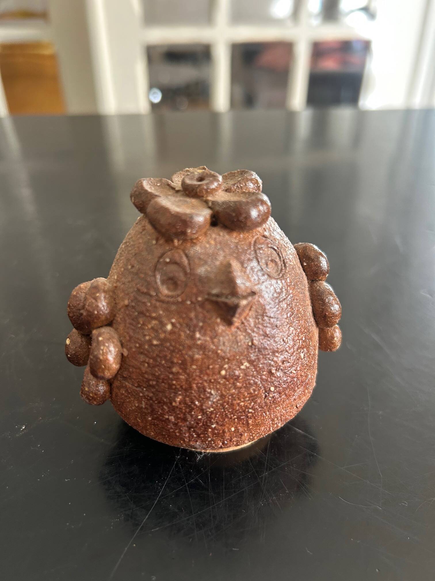 terracotta salt and pepper shaker birds