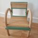 Chaise baumann en bois courbe