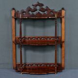 Mahogany Wall Shelf, Louis-Philippe Period – Mid-19th Century