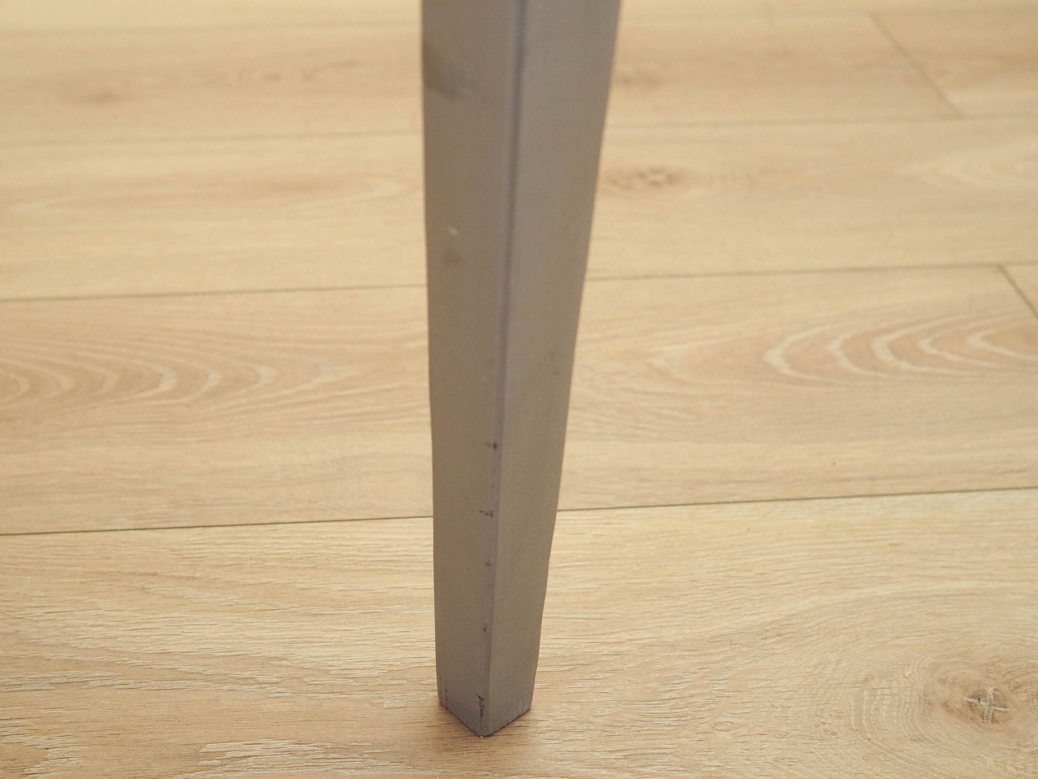 Table console en pin, design danois, années 1960, fabriquée au Danemark