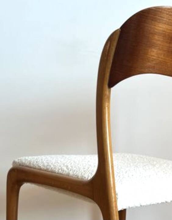 Vintage Scandinavian teak chair