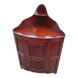 Antique Louis XVI style corner cabinet