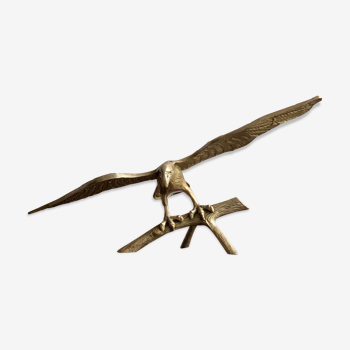 Vintage brass eagle