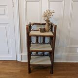 Rattan shelf