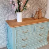 Grande commode en chêne massif