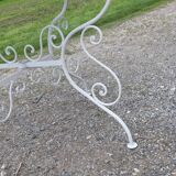Garden table 1900 in wrought iron