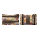 Set of 2 vintage kilim cushion covers 41x61 cm