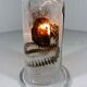 Lampe de table en verre par Mazzega, Italie