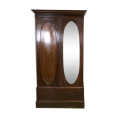 Early twentieth mahogany wardrobe