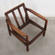 Oak armchair, Danish design, 60s, production: Denmark