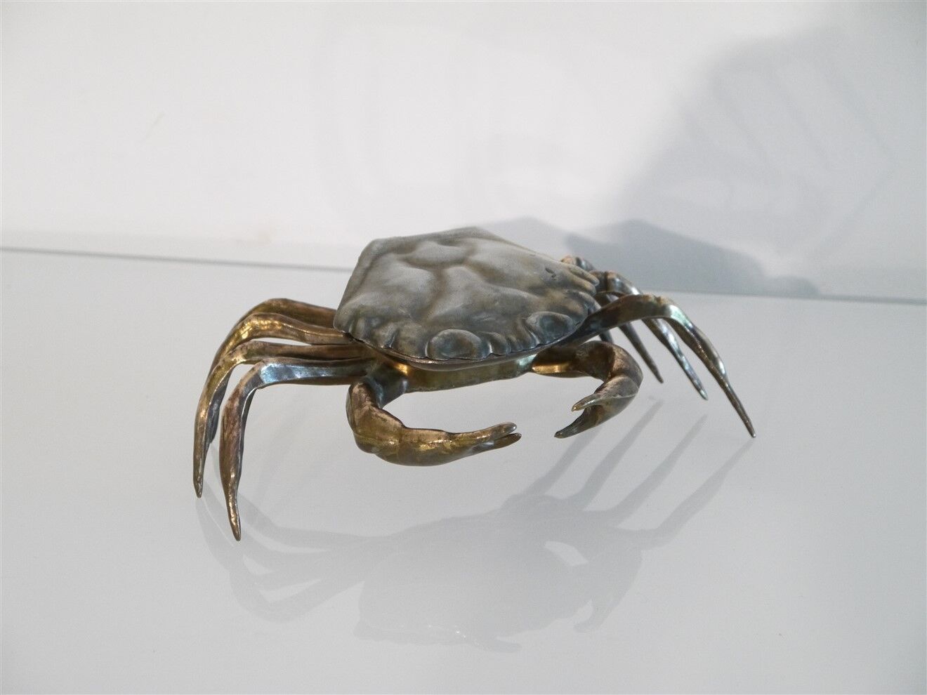 Vintage crab shape box 1960