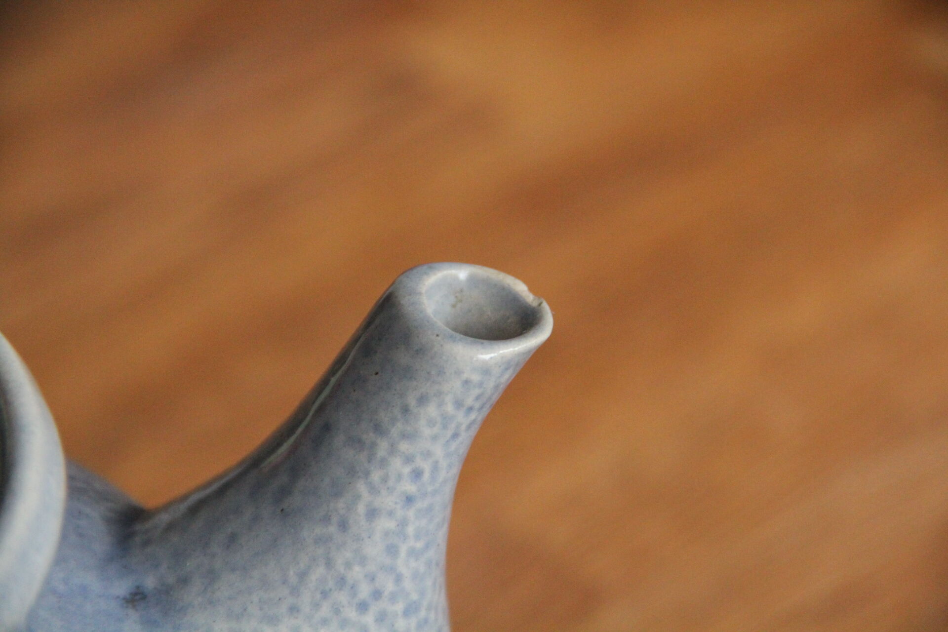 Rustic ceramic teapot glazed 1.4 L