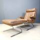 Swing Lounge Chair and Ottoman by Reinhold Adolf and Hans-Jürgen Schräpfer