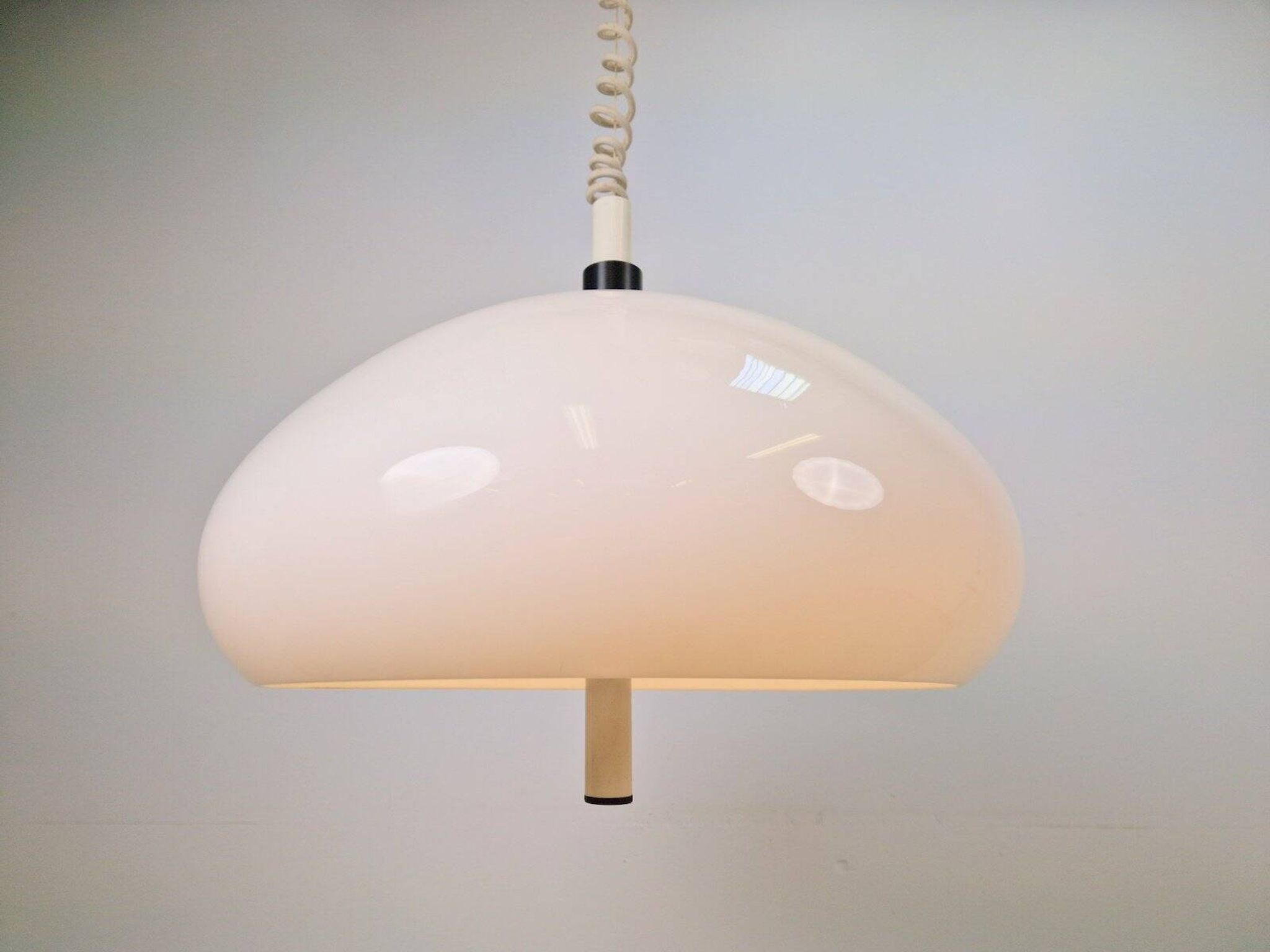 Adjustable Pendant Lamp with Pull Cord from Gepo, 1960s