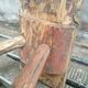 Wooden bench