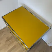 USM Haller commode in Gold Yellow