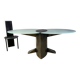 Postmodern dining table by Belgochrom, 1980s