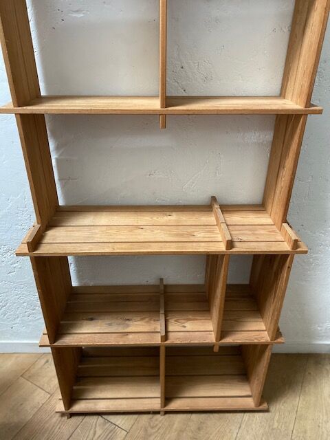 Wooden bookcase