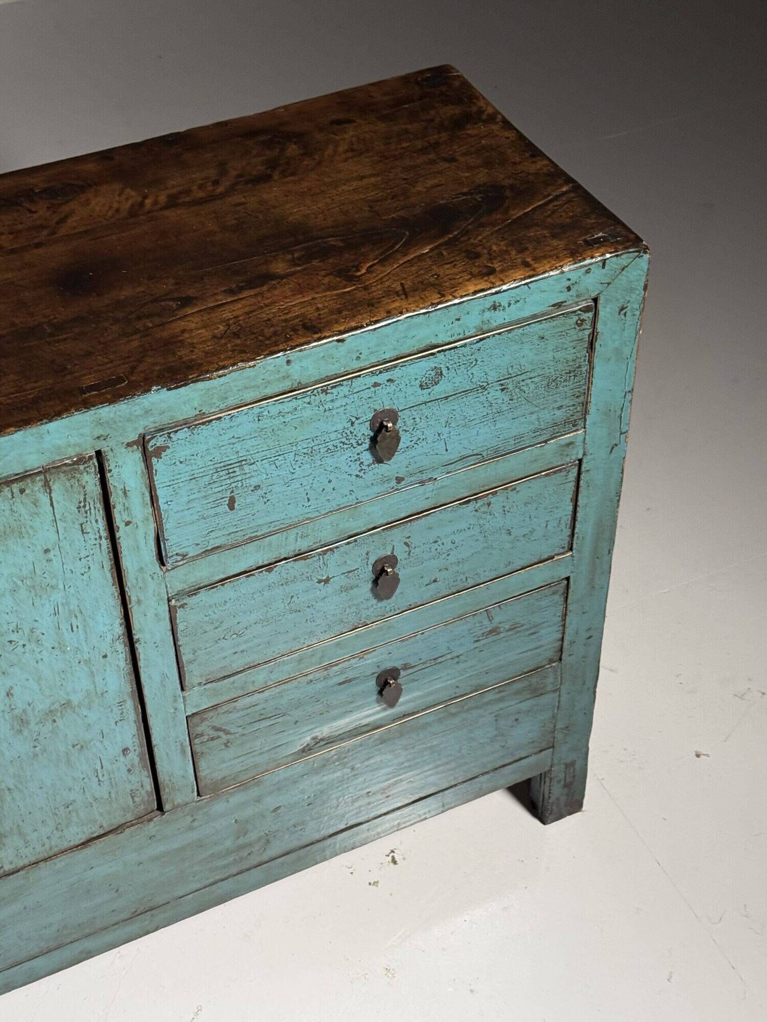 Chinese blue sideboard
