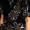 The 1940s flower basket chandelier