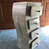 Cardboard chest of drawers