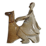 Vintage sandstone rider, 1970