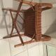 Fauteuil rotin vintage