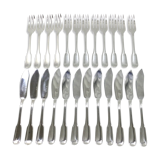 12 couverts à poisson, boulenger