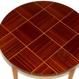 Table basse en acajou, Suède, 1950