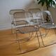 4 chaises Plia by Giancarlo Piretti @ castelli circa 1970