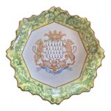 Earthenware plate Porquier