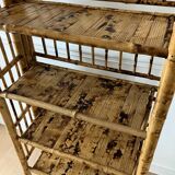 Bamboo shelf