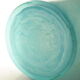 Vintage 70's blue blown glass tubular vase