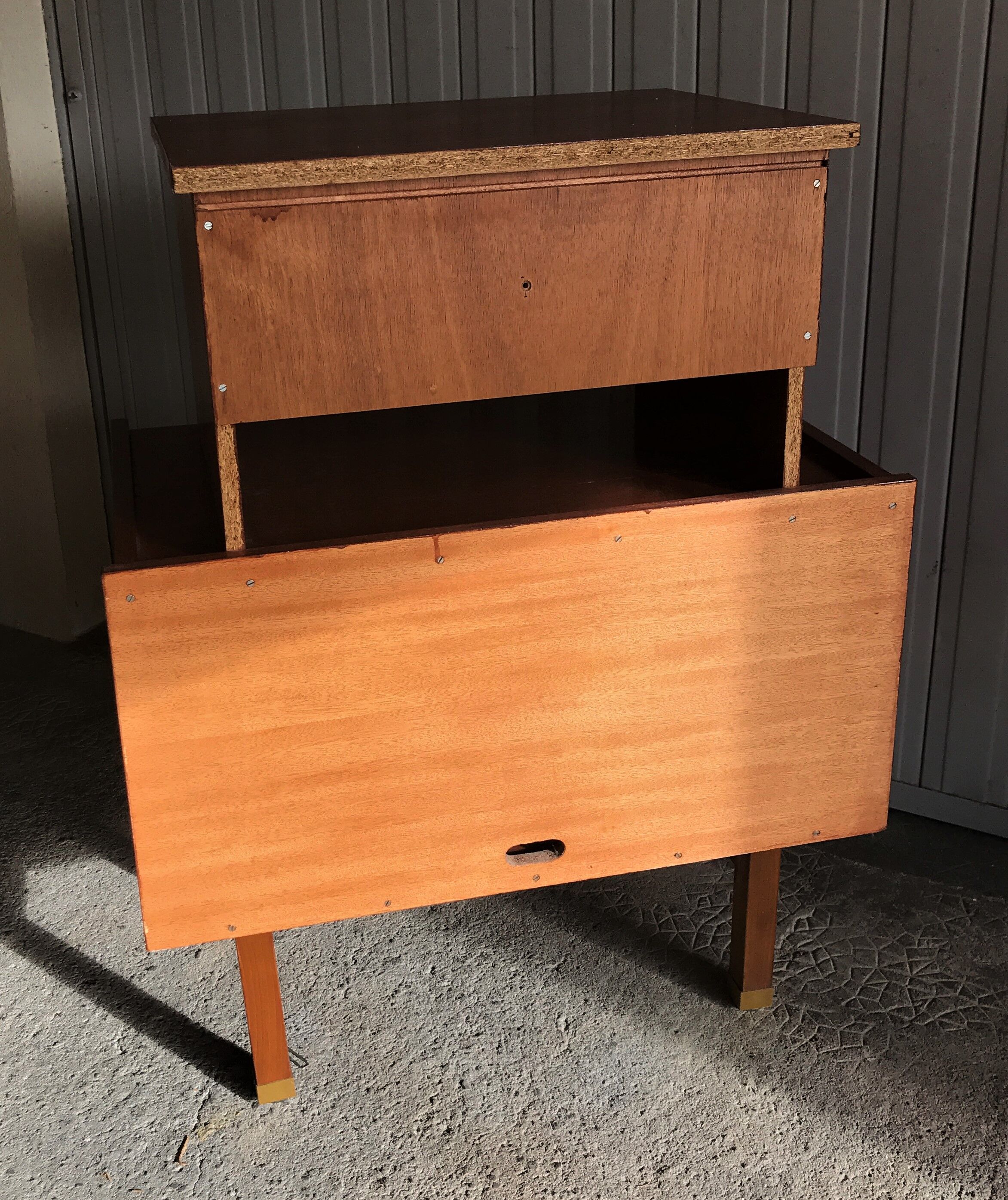 Meuble TV HiFi vintage 1950