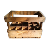 Wooden bottle locker