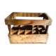 Wooden bottle locker
